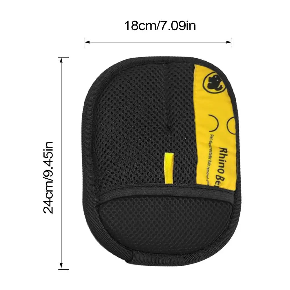 Static Removal Gloves for Pet Hair Double Sided Cat Grooming Glove Reusable Grooming Brush Dog Cleaning Supplies Shedding Mitt